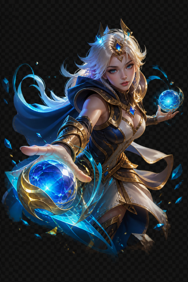 Campeón con esencia azul, cuentas unranked